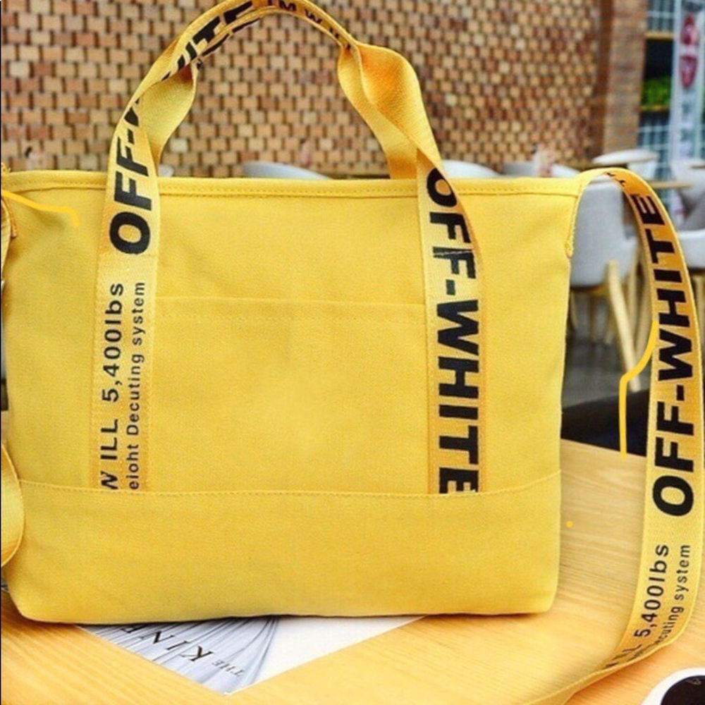 Off - White tote. 24 hr bag.